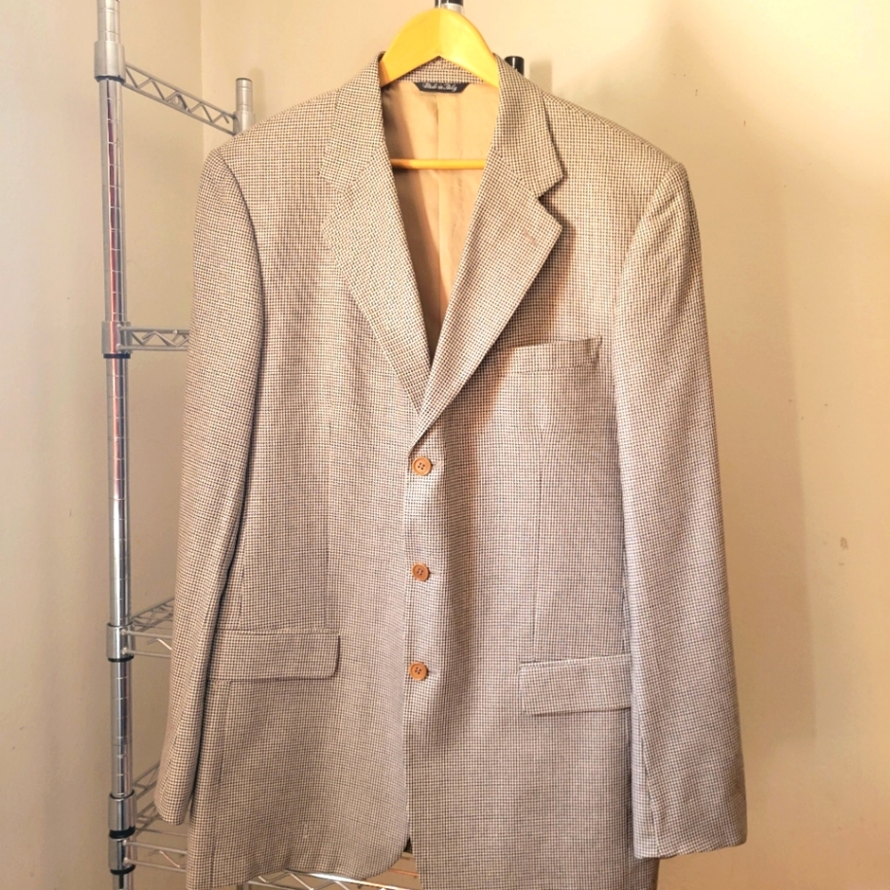 Mens Wool Jacket made in Italy